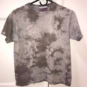 Urban Renewal Grey Tie Dye Tee